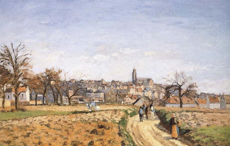 Camille Pissarro Pang plans Schwarz